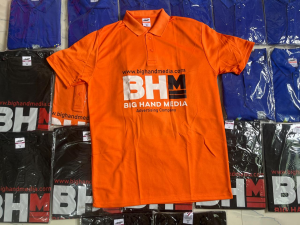 Orange T-Shirt for Advertising Company Price Rs 200 1